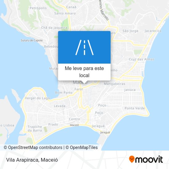 Vila Arapiraca mapa