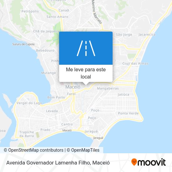 Avenida Governador Lamenha Filho mapa