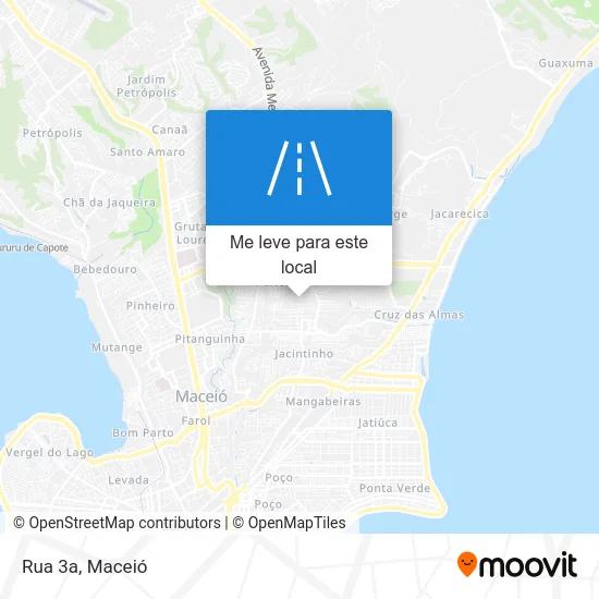 Rua 3a mapa