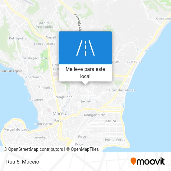 Rua 5 mapa