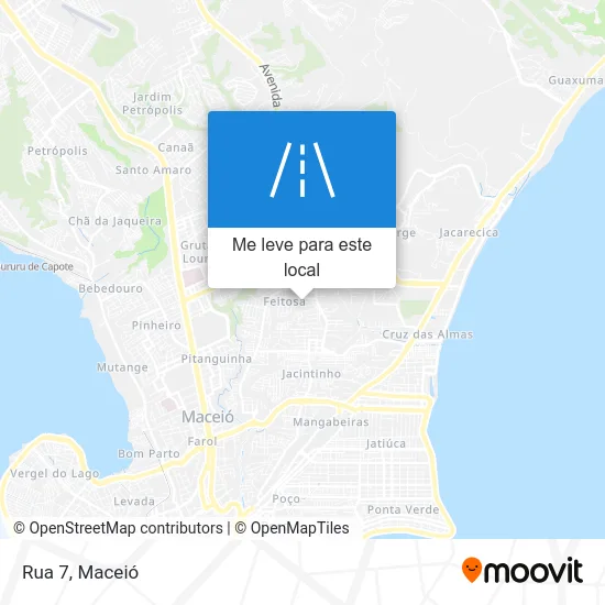 Rua 7 mapa