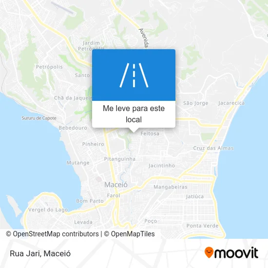 Rua Jari mapa
