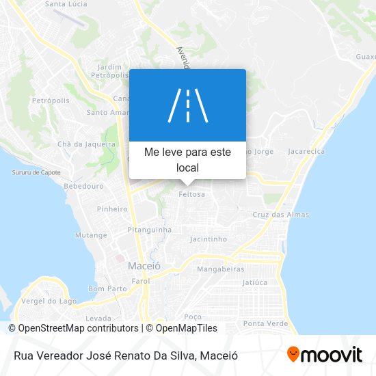 Rua Vereador José Renato Da Silva mapa
