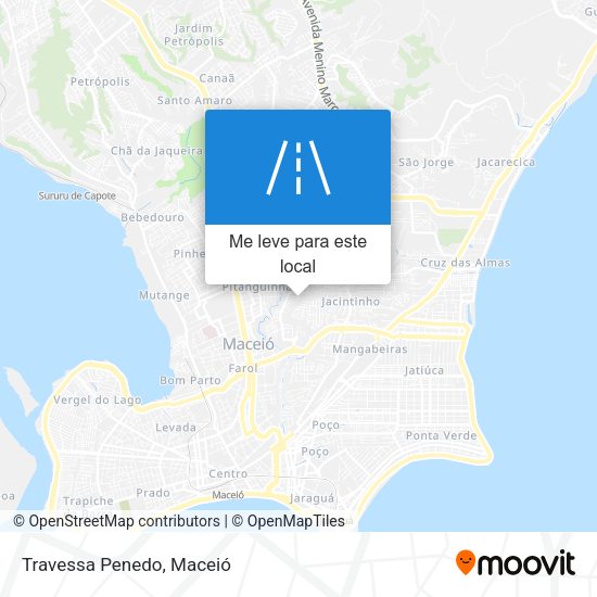 Travessa Penedo mapa