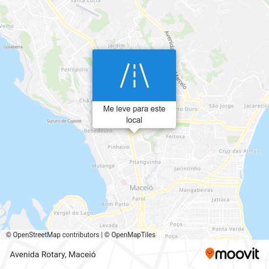 Avenida Rotary mapa