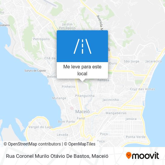 Rua Coronel Murilo Otávio De Bastos mapa