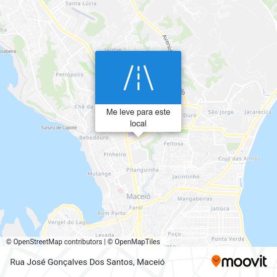 Rua José Gonçalves Dos Santos mapa
