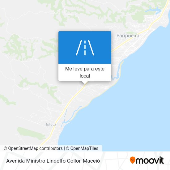Avenida Ministro Lindolfo Collor mapa