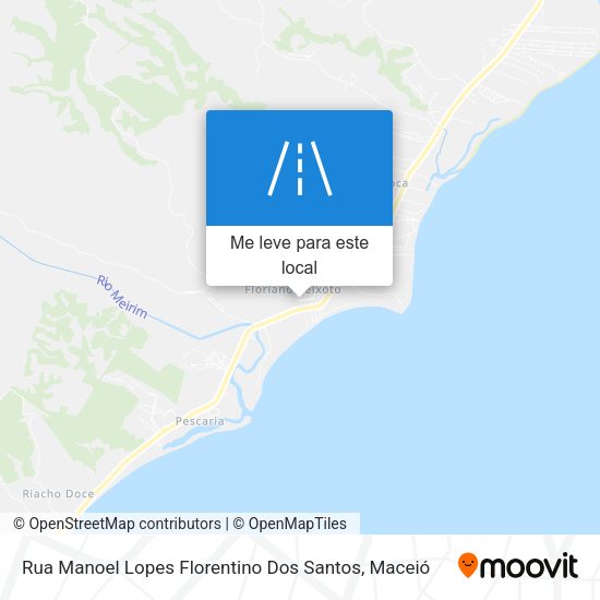 Rua Manoel Lopes Florentino Dos Santos mapa
