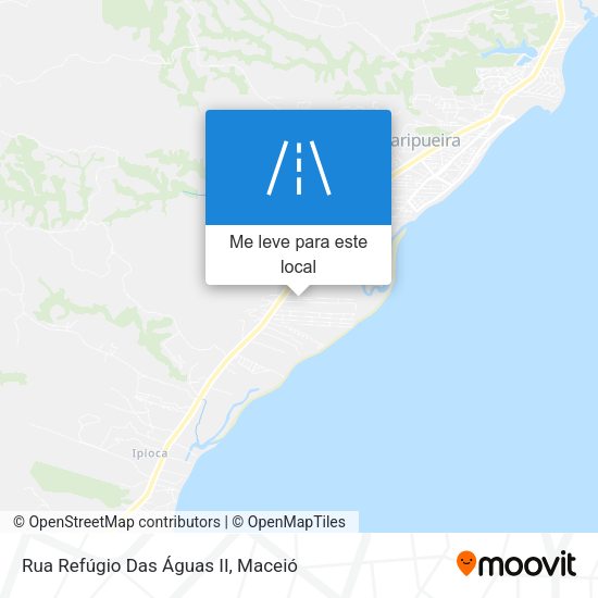 Rua Refúgio Das Águas II mapa