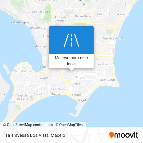 1a Travessa Boa Vista mapa