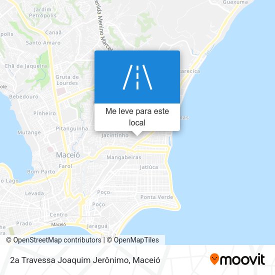 2a Travessa Joaquim Jerônimo mapa