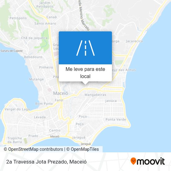 2a Travessa Jota Prezado mapa