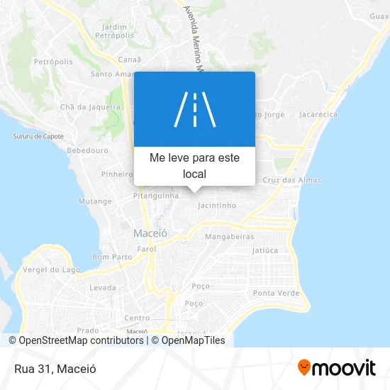 Rua 31 mapa