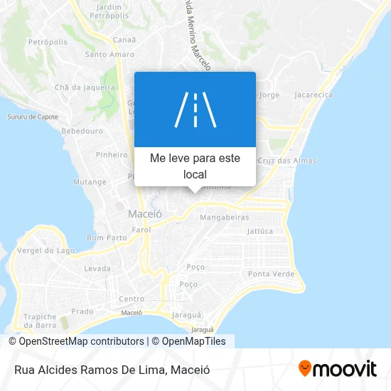 Rua Alcides Ramos De Lima mapa