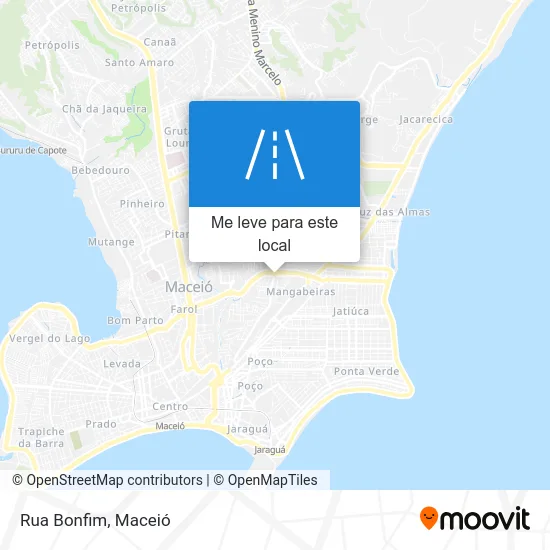 Rua Bonfim mapa