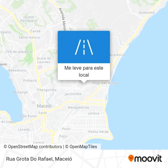 Rua Grota Do Rafael mapa