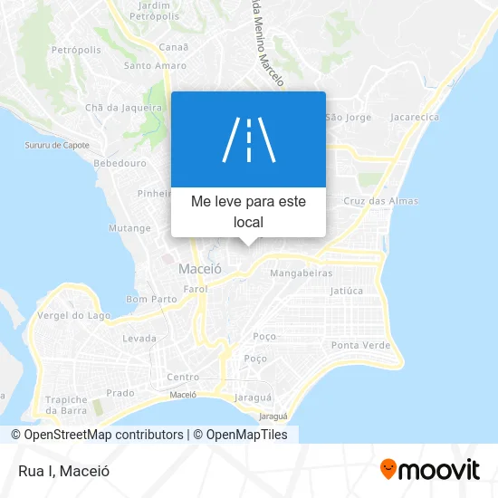 Rua I mapa