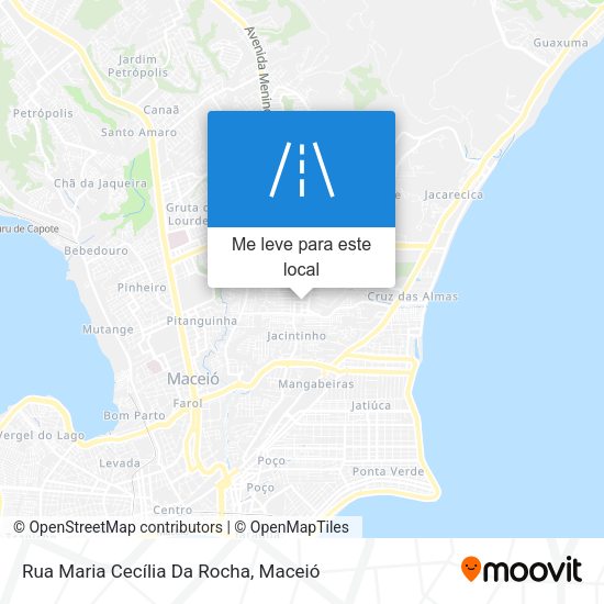 Rua Maria Cecília Da Rocha mapa