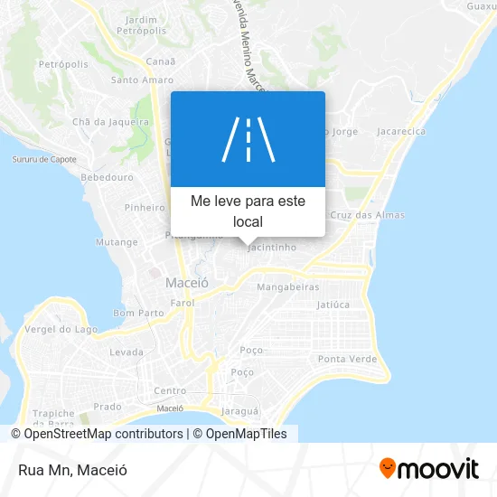 Rua Mn mapa