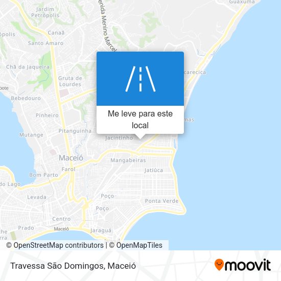Travessa São Domingos mapa