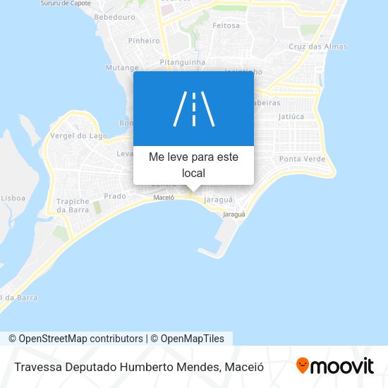 Travessa Deputado Humberto Mendes mapa