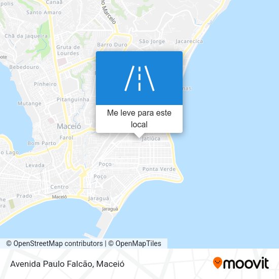 Avenida Paulo Falcão mapa