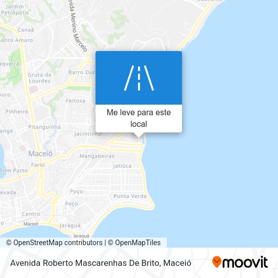 Avenida Roberto Mascarenhas De Brito mapa