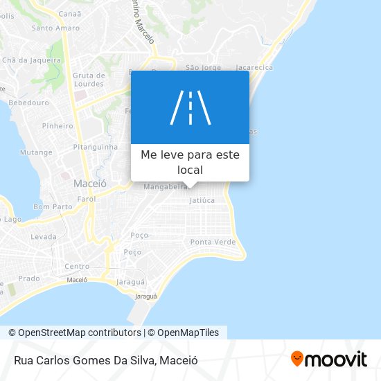 Rua Carlos Gomes Da Silva mapa