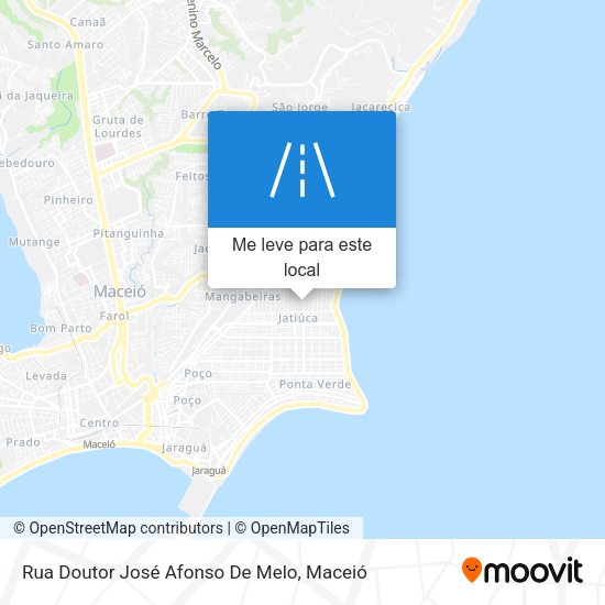 Rua Doutor José Afonso De Melo mapa
