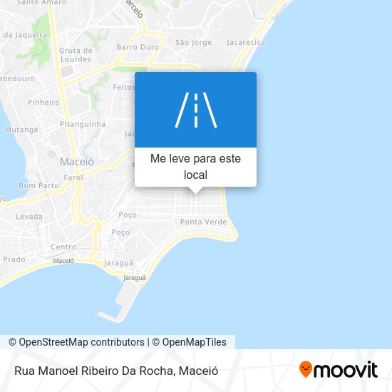 Rua Manoel Ribeiro Da Rocha mapa