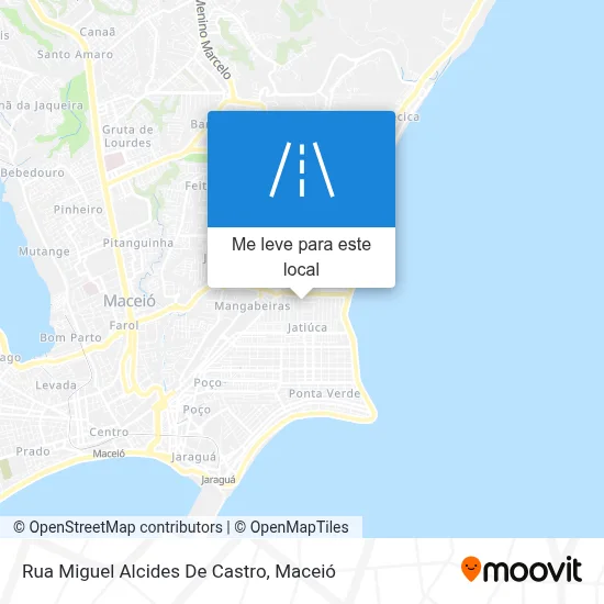 Rua Miguel Alcides De Castro mapa