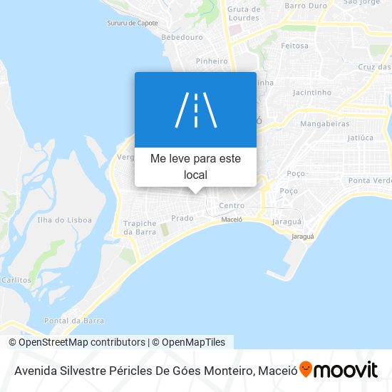 Avenida Silvestre Péricles De Góes Monteiro mapa