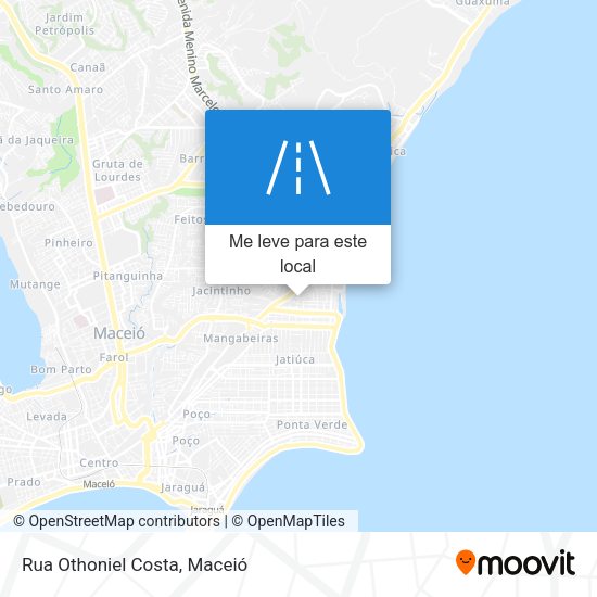 Rua Othoniel Costa mapa