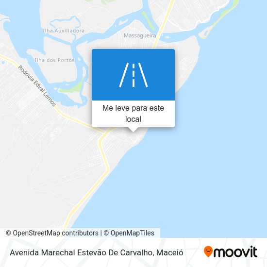 Avenida Marechal Estevão De Carvalho mapa