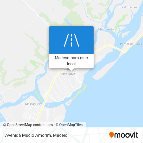 Avenida Múcio Amorim mapa