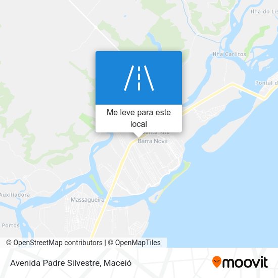 Avenida Padre Silvestre mapa