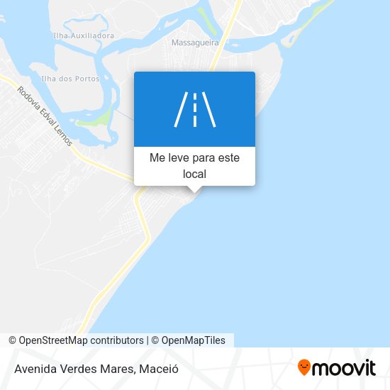 Avenida Verdes Mares mapa