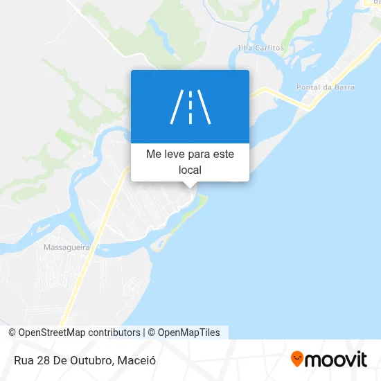 Rua 28 De Outubro mapa