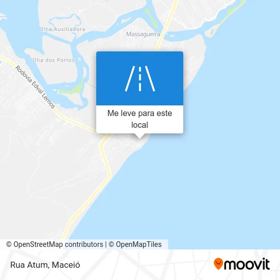 Rua Atum mapa