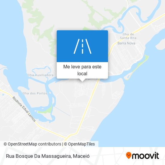 Rua Bosque Da Massagueira mapa