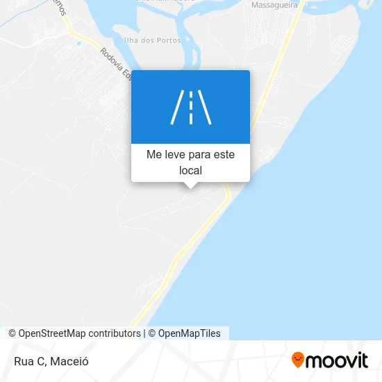 Rua C mapa
