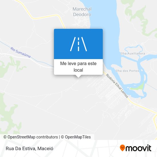 Rua Da Estiva mapa