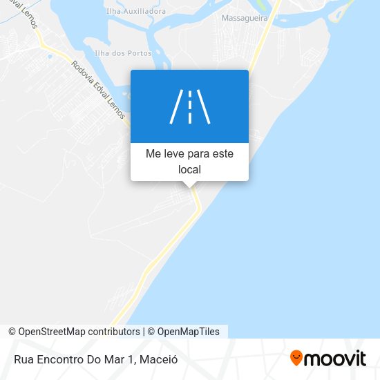 Rua Encontro Do Mar 1 mapa