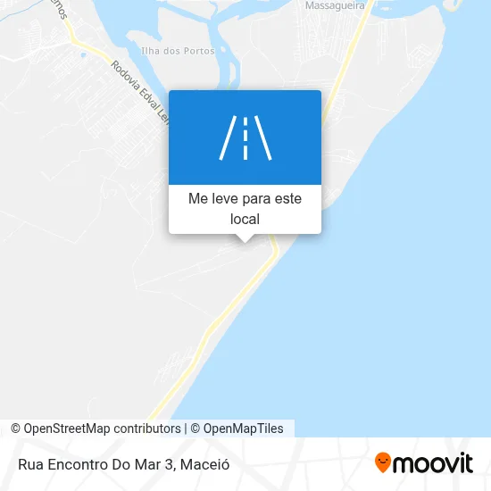 Rua Encontro Do Mar 3 mapa