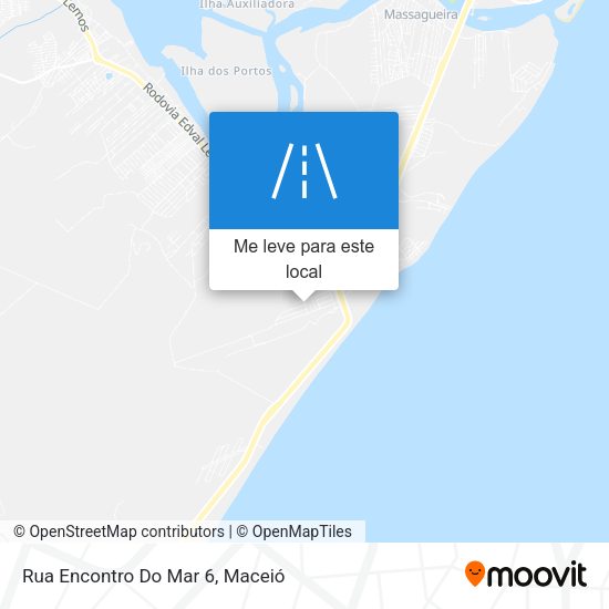 Rua Encontro Do Mar 6 mapa
