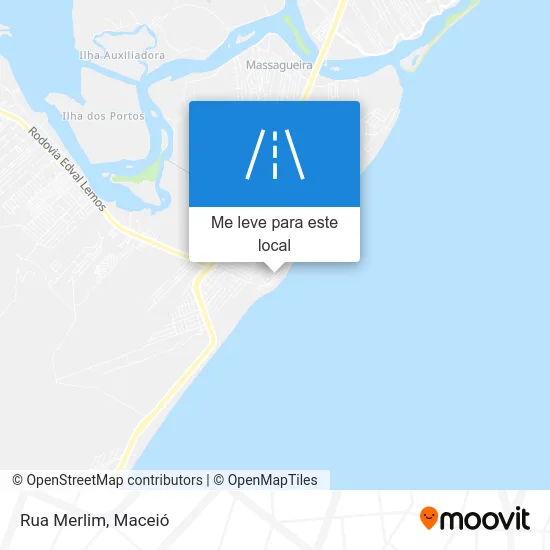 Rua Merlim mapa