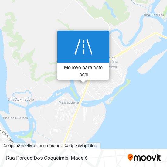 Rua Parque Dos Coqueirais mapa