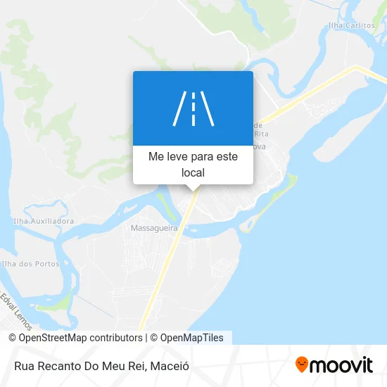 Rua Recanto Do Meu Rei mapa