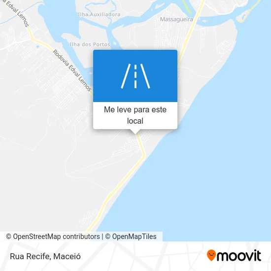 Rua Recife mapa